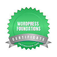 WordPress Foundations Certified - Second Self Virtual Assistance