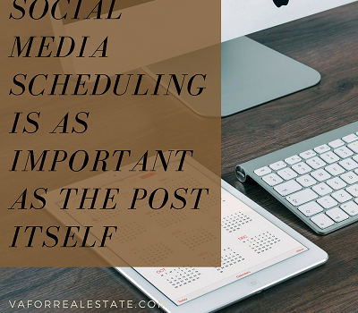 Social Media Scheduling is as Important as the Post Itself