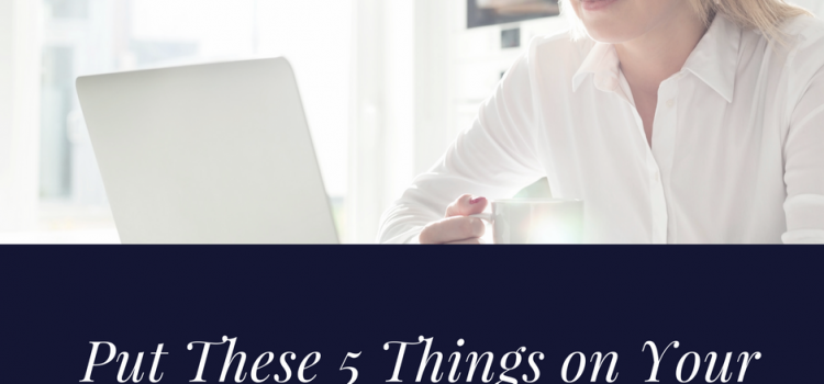 5 Things to Add to Your Blog Creation Checklist