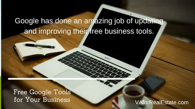 Why Pay for Ads?  Google Tools for Business are Free!