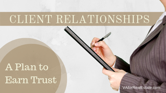 Client Relationships - A Plan to Earn Trust
