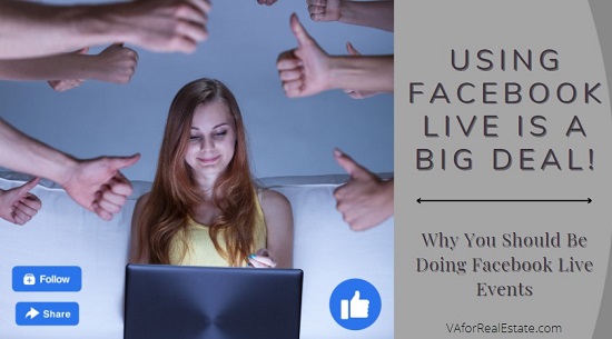 Using Facebook Live is a BIG Deal
