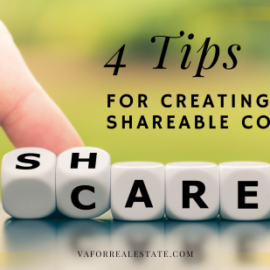 4 Tips for Creating Shareable Content
